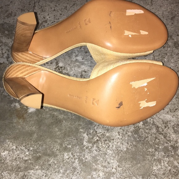 Mercedes Castillo Paulina Raffia Mule Sandal Shoes - Picture 8 of 8